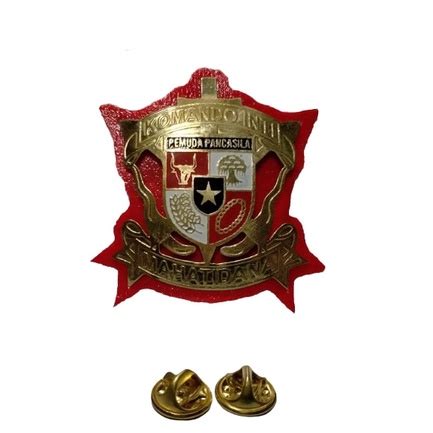 Jual Pin Emblem Baret Komando Inti Pemuda Pancasila Pp Wings Fiber