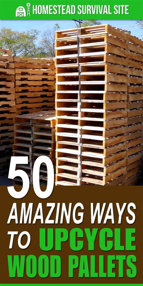 Amazing Ways To Upcycle Wood Pallets Upcycle Wood Diy Pallet