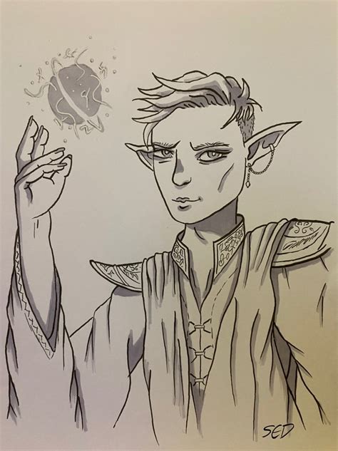 Critical Role Fanart On Twitter Rt Suzysnoo First Ever Go At Inking