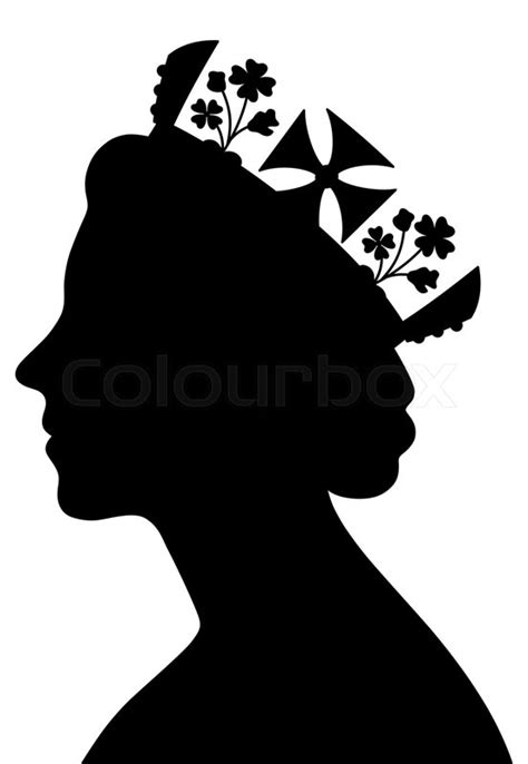 Queen Silhouette Vector