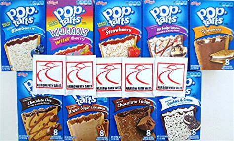 9 Pack The Ultimate Pop Tarts Variety Pack 9 Flavors Bundle Of 9