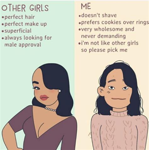 Im Not Like Other Girls So Please Pick Me R Notliketheothergirls