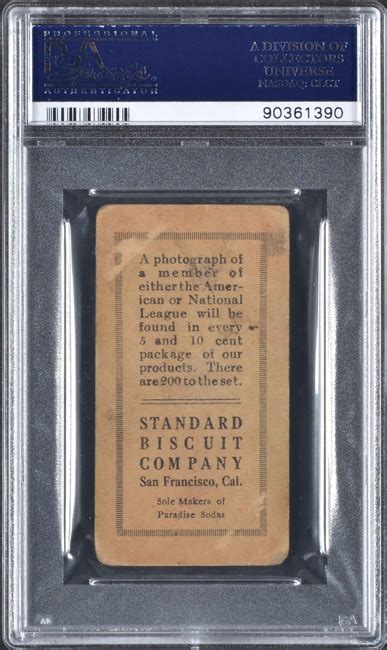 1916 D350 1 Standard Biscuit 151 Babe Ruth Rookie REA Archive