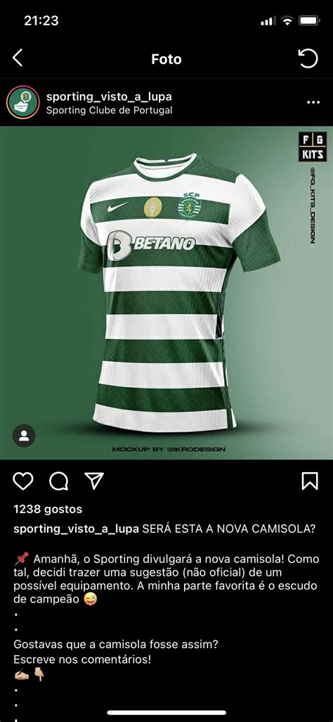 Equipamentos Sporting 2021 2022 Nike Página 57 Futebol