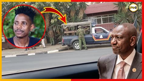 OGOPA RUTO Eric Omondi Protests BACKFIRES Outside Parliament Did He