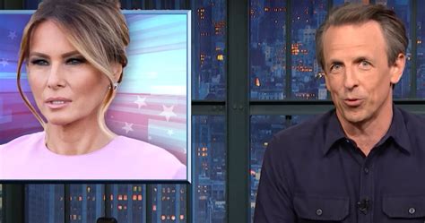 Seth Meyers Spots Trump Trial Fallout Thats Really Bad News For Melania Huffpost Entertainment