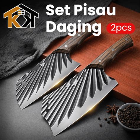 Jual Kk Pisau Koki Unik Stainless Steel Kokoh Super Tajam Anti