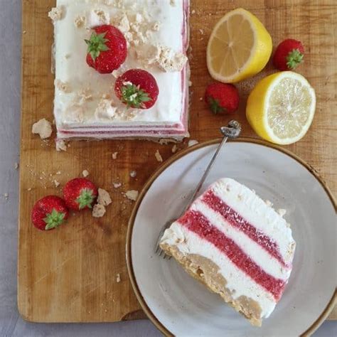 IJstaart Met Aardbeien En Meringue Culi Sandra