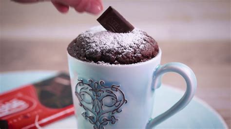 Receita De BOLO DE CHOCOLATE NA CANECA YouTube