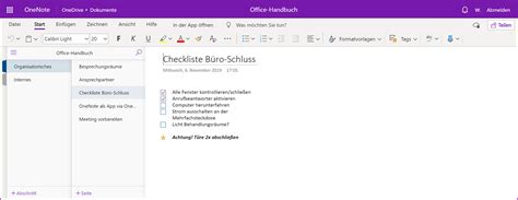 Onenote Tipps Für Die Tägliche Arbeit Im Büro Workingofficede