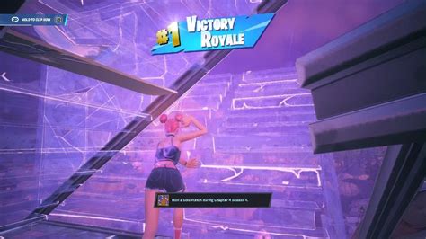 First Game Ranked New Season 4 Win Fortnite Fortnitenewseason