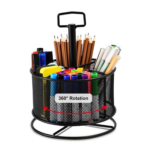 Buy Marbrasse Mesh Desk Organizer Degree Rotating Multi Functional