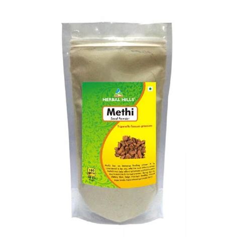 Herbal Hills Methi Seed Powder Certification Usda Fda Voca Apeda