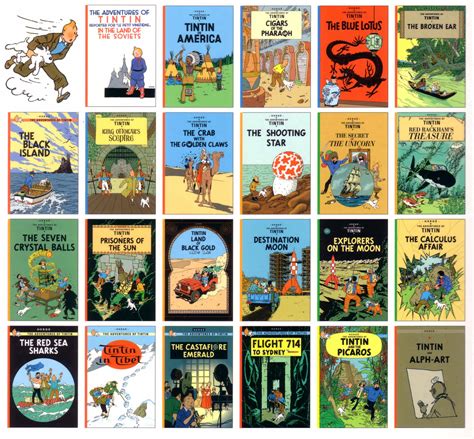 Tintin Top Ten - The Scriptorium Daily