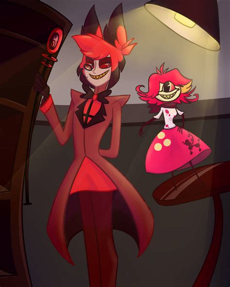 Alastor And Nifty Hazbin Hotel By Comingupwithaname On Deviantart