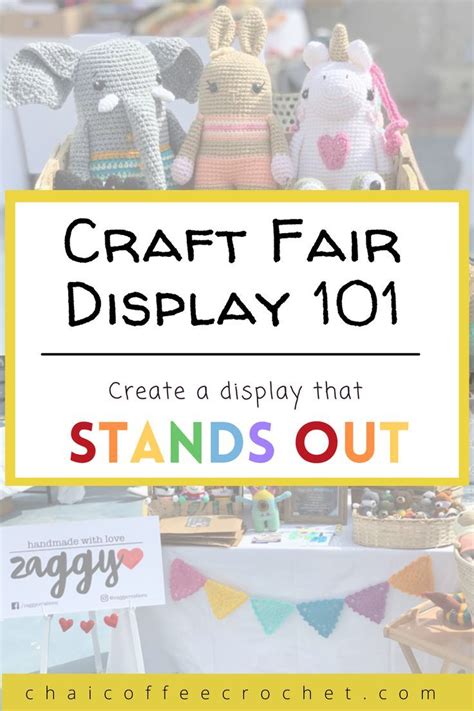 Craft Fair Tips Lessons From Our First Crochet Craft Fair Artofit