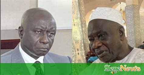 Nécrologie Triste nouvelle pour le président du CESE Idrissa Seck