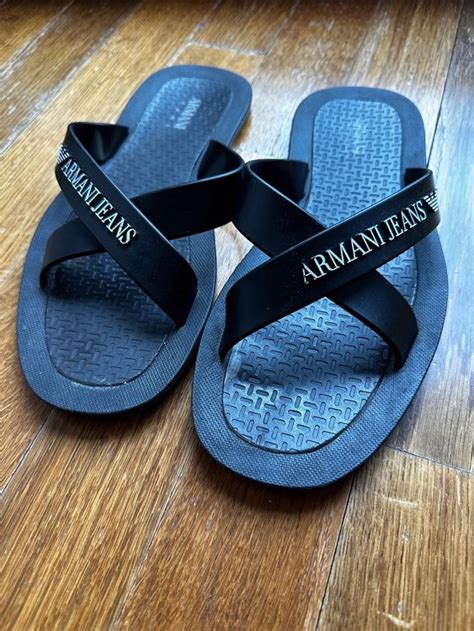 Armani Jeans Mens Flip Flops Kaufen Auf Ricardo