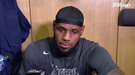 Lebron James Postgame Interview Lakers Vs Knicks Youtube