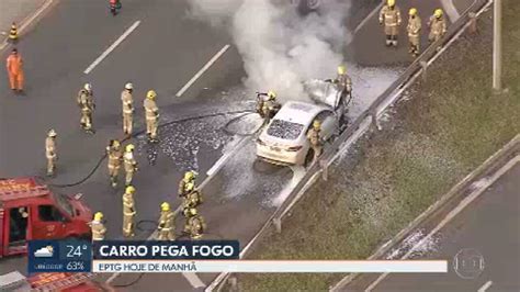 Carro Pega Fogo Na Eptg Df G