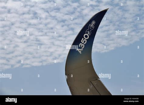 Airbus A350 Xwb Winglet Stock Photo Alamy