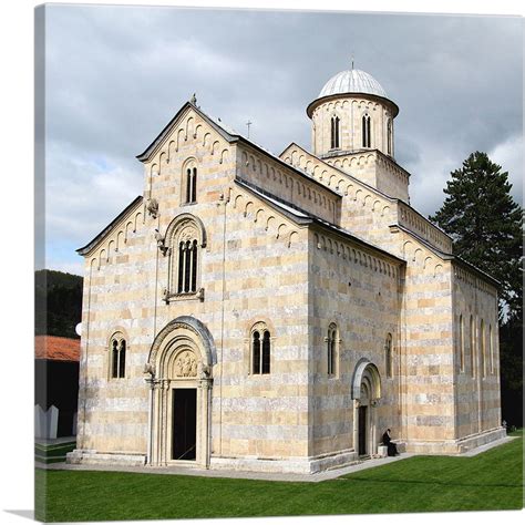 ARTCANVAS Visoki Decani Medieval Orthodox Christian Monastery in Pec ...