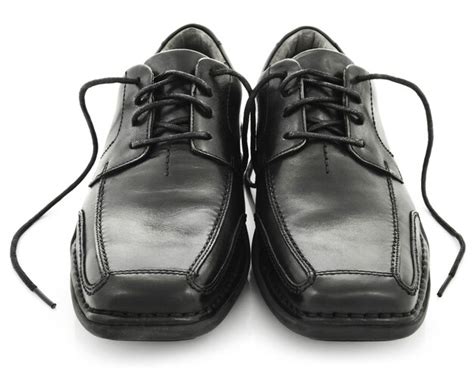 Premium Photo | Black leather shoes