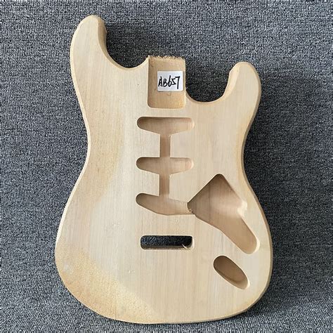 Solid Basswood SSS Stratocaster Strat Style Guitar Body Reverb