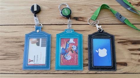 Diy Digital File I D Badge Holder Luggage Tag Card Holder Etsy