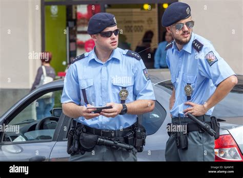 Czech police uniform hi-res stock photography and images - Alamy