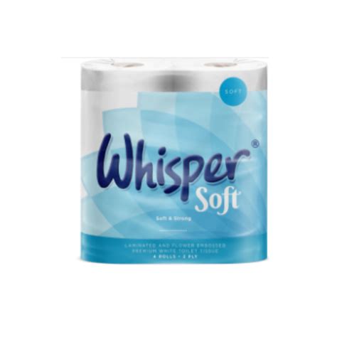 Whisper Soft Toilet Roll 2 Ply Somerton Paper Service Isle Of Wight