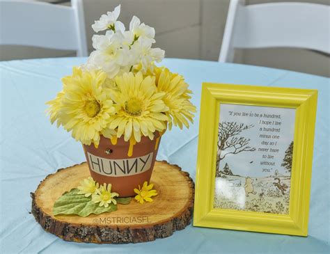 Winnie The Pooh Baby Shower Centerpieces