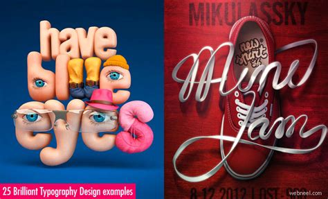 Daily Inspiration 25 Brilliant Typography Design Examples For Your