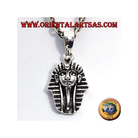 Pendentif Argent Pharaon Toutankhamon