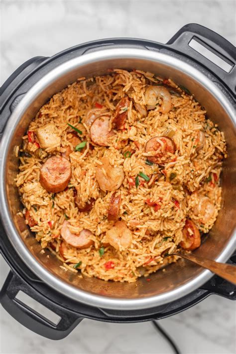 Instant Pot Jambalaya Easy And Quick Ip Rice Recipe The Dinner Bite