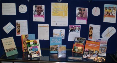 Canning College Library Displays National Volunteer Week