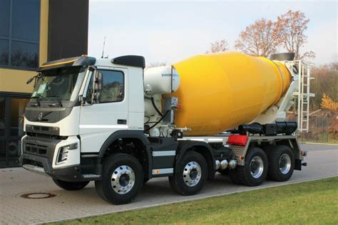 Volvo Fmx X Euromimtp Em M Vermietung Concrete Mixer Truck