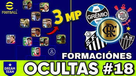 Las Mejores FORMACIONES OCULTAS EFootball 2023 MOBILE 18 YouTube