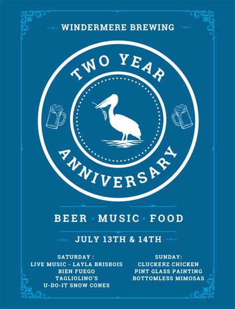 Windermere Brewing Company S 2nd Anniversary West Orange Chamber