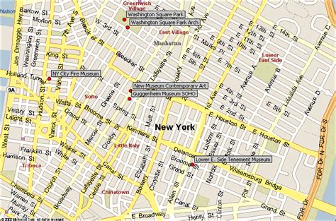 Chinatown New York Map | Zone Map