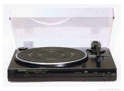 Kenwood Kd F Manual Belt Drive Turntable Vinyl Engine