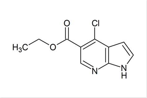 Ethyl Chloro H Pyrrolo B Pyridine Carboxylate India Fine Chemicals