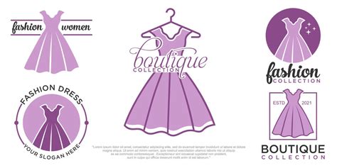 set of boutique logo vector illustration 10570928 Vector Art at Vecteezy