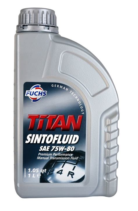 Fuchs Titan Sintofluid 75W 80 Smeerpoets Voor De Echte Autoliefhebber