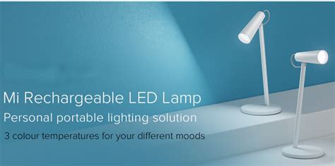 Xiaomi Mi Rechargeable LED Lamp With Five Days Battery Life Announced