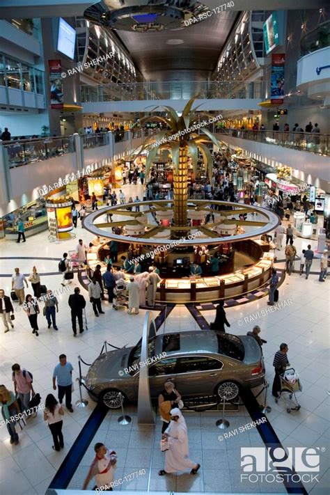 Car As Prize Displayed At Shopping Market At Dubai International