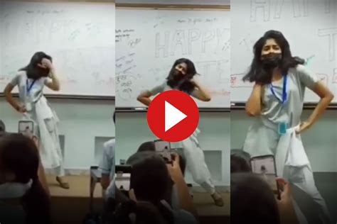 Viral Video: Girl Dances to Chikni Chameli in Classroom With Thumkas ...