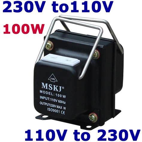 100w 230v To 110v Step Down Converter Transformer 110v To 230v Step Up Transformer