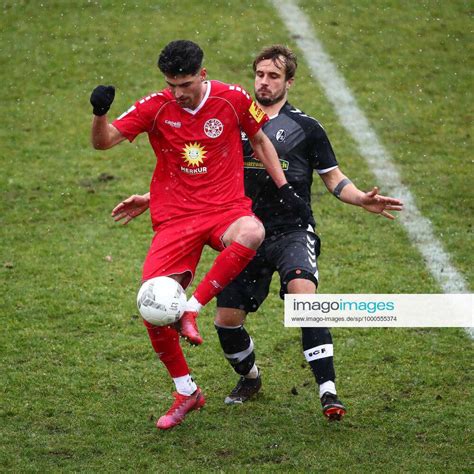 Ahmet Sagat Koblenz In Duel With Sandrino Braun Schumacher Freiburg Ii