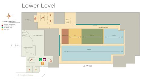 UChicago Library - John Crerar Library Map Redesign by Ashley Tran at Coroflot.com